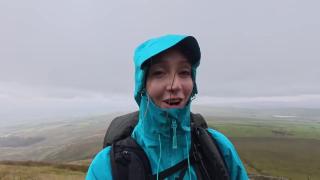 Hansom Girl with Tight Anus - Alone in Just a Bivvy Bag