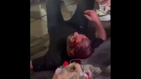 An Israeli tourist was chased and beaten up by local residents in Thailand