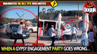 WHEN A GYPSY ENGAGEMENT PARTY GOES WRONG.. (SPAIN) >> FUNNY CHAOS ! DON'T MISS THIS ONES !!