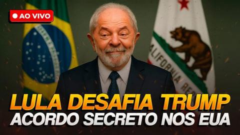 Lula fecha aliança “secreta” nos EUA. Será a mão de Soros? (09/10/2025 - PH Vox)