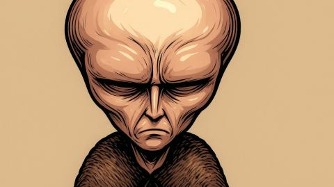 ALEISTER CROWLEY & THE MAGIC ALIEN LAM HE CONTACTED