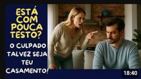 HOMENS CASADOS TÊM MENOS TESTO QUE HOMENS SOLTEIROS! A CAUSA PRINCIPAL NÃO É DITA, MAS NÓS SABEMOS!