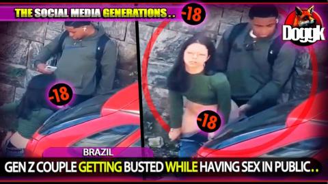 [+18] GEN Z COUPLE GETTING BUSTED WHILE HAVING SEX IN PUBLIC.. (BRAZIL) >> SOCIAL MEDIA SEX !