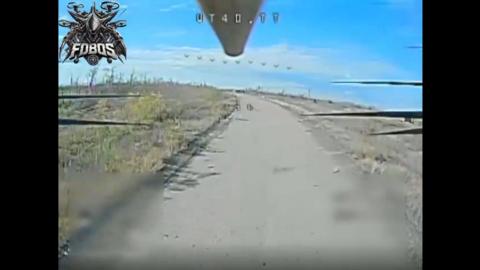 When boths sides have too many drones at the front line