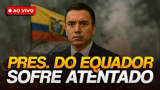 Presidente do Equador, Daniel Noboa sofre atentado (07/10/2025)