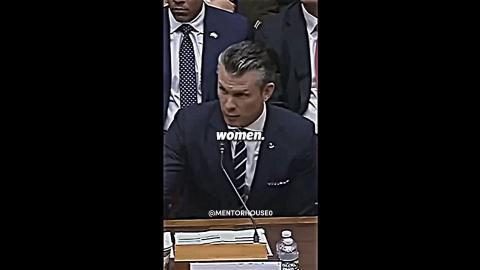 Do y'all agree with Pete Hegseth - "Trans women have mental health issues".