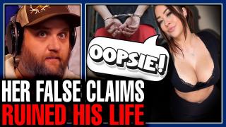Only Fans Girl LIED About Massive Gamer & Ruined His Life! Fired From His Own Company! Jail Her Now!