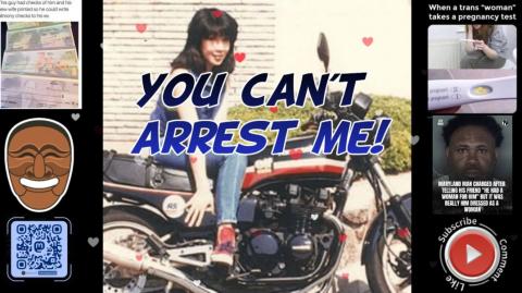 You can't arrest me