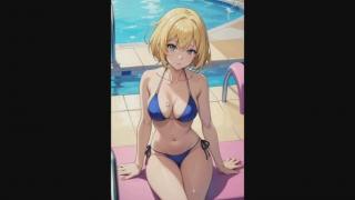 My AI Harem Pics of the Day Episode 95 2 Blond Haired Waifus and 2 Furry Waifus