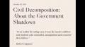 Civil Decomposition: About the Government Shutdown (Jeffrey Nyquist - October 20, 2025)