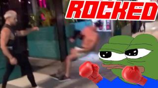 MMA Fighter Beats Up Two Drunk Guys Trying to Sucker Punch Him