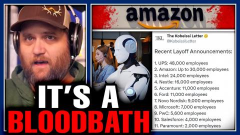 170,000 FIRED From Twitch, UPS, Amazon, Microsoft & More! AI & Imported Indians Blamed!