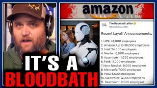 170,000 FIRED From Twitch, UPS, Amazon, Microsoft & More! AI & Imported Indians Blamed!