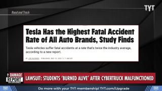 Tesla Backlash ERUPTS As Cybertruck Crash Leaves Students Trapped And Burned Alive