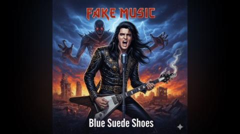 Blue Suede Shoes - Elvis Presley (Power Metal) AI