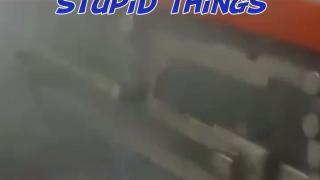 Stupid people doing stupid things