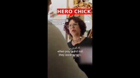 Jew Avi Yemeni Gets Kicked out After Asking Noble Australian Lady Why She Kicked out an Isn'treally