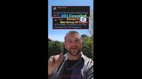 Trump cancelled DEI and gave it to all Jews