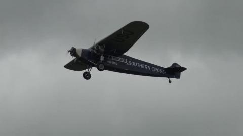 One engine out, the other smoking