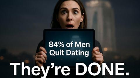 84% of Men Refuse To Play The Dating Game Anymore