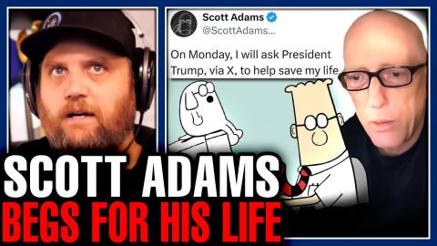 Donald Trump Just Saved Dilbert Creator Scott Adams Life! An Amazing Story!