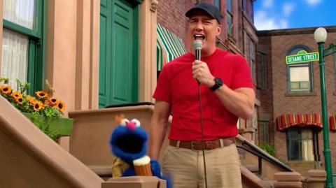 Popp On Sesame Street