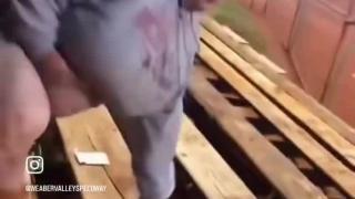 All American Hottie Enjoying Friday Night Dirt Track Racing