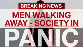 Men Walking Away Is Making Women Panic