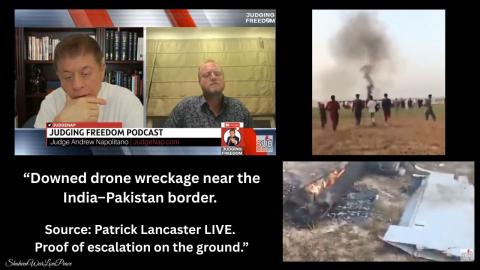Patrick Lancaster : LIVE from the India / Pakistan border- 