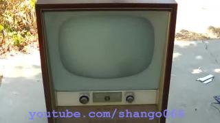Massive 1954 Motorola 24 inch Black And White Console Television