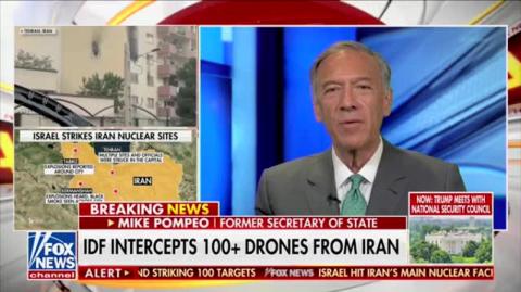"Israel’s actions were just and necessary." – Mike Pompeo