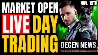 BUCKLE UP! FOMC Minutes, NVDA Earnings & VIX Expiration || Live Trading