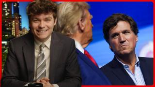 President Trump DEFENDS Tucker Carlson's Interview With Me