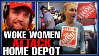 Home Depot Stormed By Woke Women & They Get Laughed Out Of Building For Defending Illegals!