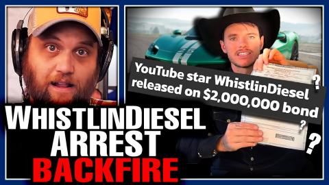 Instant Regret! Corrupt Government ARRESTS Youtuber WhistlinDiesel & He Exposes Massive Fraud!