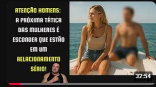 ATENÇÃO HOMENS: AS MULHERES ESTÃO COM VERGONHA DOS SEUS COMPANHEIROS! VOCÊS SERÃO "APAGADOS"!