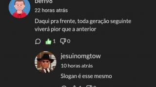 Daqui pra frente, toda geração seguinte viverá pior que a anterior - jesuinomgtow