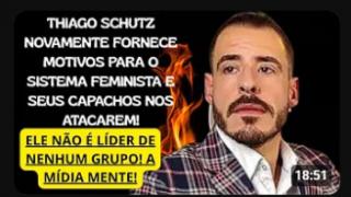 THIAGO SCHUTZ DÁ, DE NOVO, MOTIVOS PARA O SISTEMA NOS ATACAR EM MASSA!