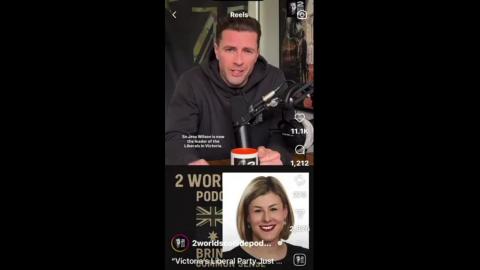 Victorian Liberals just dumped their leader for a NWO puppet