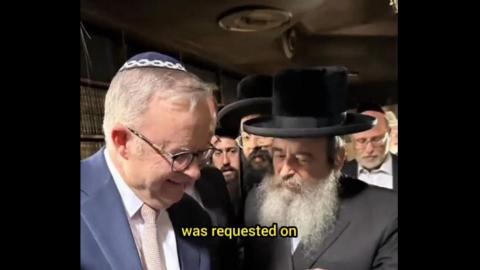 Australian PM Albanese - All Jewish requests for increased funding are delivered in record time