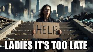 Men Walking Away Will Not Save Women As Society Collapses