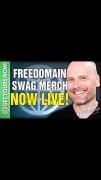 FREEDOMAIN SWAG MERCH NOW LIVE!!!