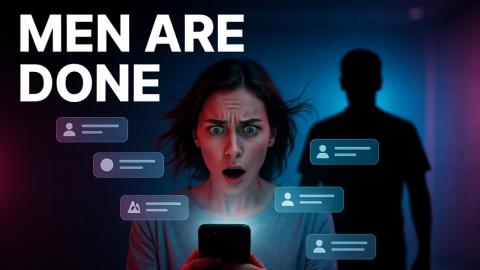 Women Are Desperately Trying To Stop Men Walking Away