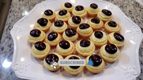 Mini Boston Cream Pies! 😍 Dessert Appetizers! 🍫 Make the Night Before!-KZKbzomIChQ