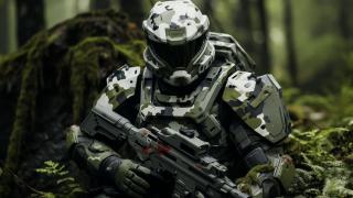 Armored Future for all Mankind #halo #spartan #exosuit