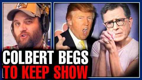 Stephen Colbert Hits Rock Bottom & Makes Most Insane Claim I Have Ever Heard!