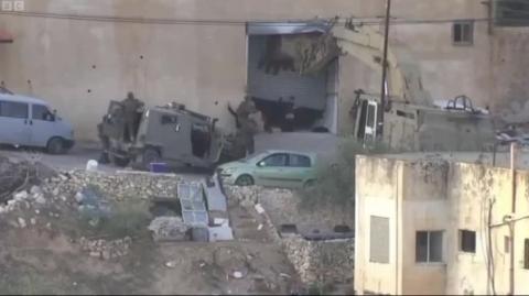 BBC Report on Israeli's shooting surrendering palestinians