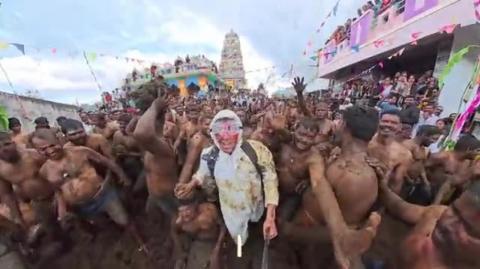 Inside India`s Poop-Throwing Festival! 🇮🇳💩