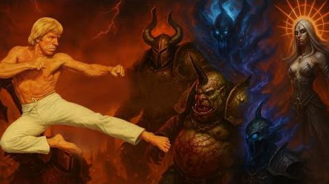 What If Chuck Norris Walked in Warhammer 40k?