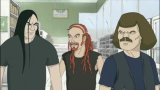 Metalocalypse - Dethklok at the Food Library
